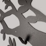 Coat rack wall mounted modern design