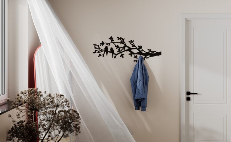 Coat rack wall mounted modern design