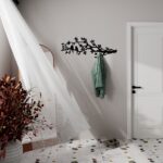 Coat rack wall mounted modern design