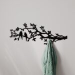 Coat rack wall mounted modern design