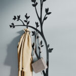 Large wall mounted coat rack