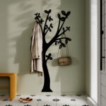 Coat rack wall mounted modern design