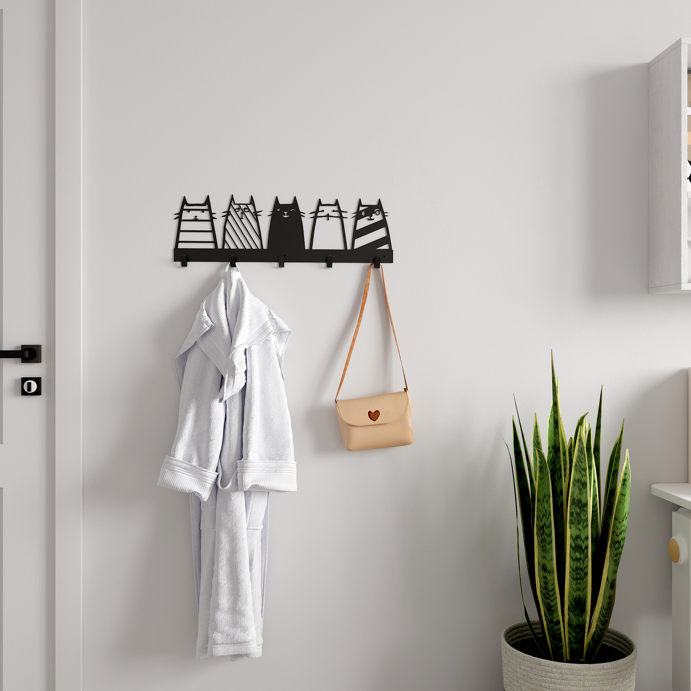 Wall Coat Rack for Hanging Coats