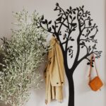 Unique wall coat rack