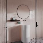 Black matte shelf "Rect" 10*50*8 cm / 4*20*3 in - Image 6